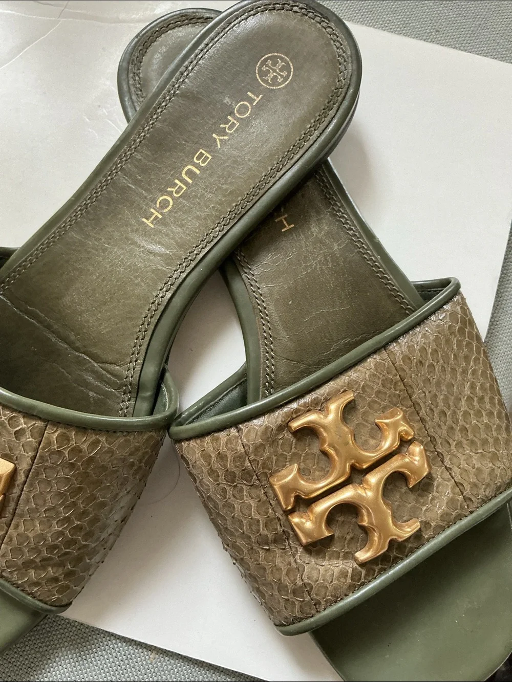 Tory Burch slip slides